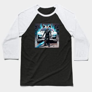 Elon Musk - X-man Edition Baseball T-Shirt